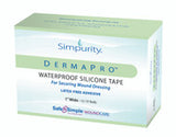 Safe N Simple SNS57232 DermaPro Silicone Waterproof Tape 2" x 5 yard/roll, roll