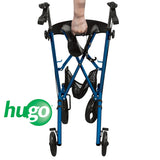 Hugo Sidekick Side-Folding Rolling Walker with a Seat