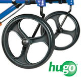 Hugo Sidekick Side-Folding Rolling Walker with a Seat