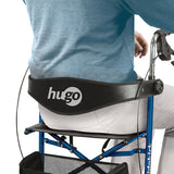 Hugo Sidekick Side-Folding Rolling Walker with a Seat