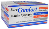 Allison Medical 22-6205 SURE COMFORT 1/2cc INSULIN SYRINGE, 30G, 1/2