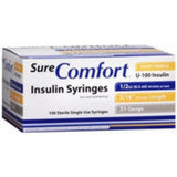 Allison Medical SURE COMFORT INSULIN SYRINGE, 30G, 1/2