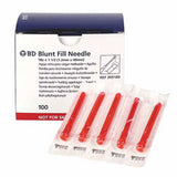 BD 305180 blunt fill needle, 18G x 1.5", 100/Box