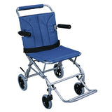 Super Light, Folding Transport Chair with Carry Bag and Flip-Back Arms