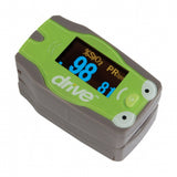 PULSE OXIMETER FINGERTIP PEDIATRIC 4-WAY OLED W/ 6 DISPLAY MODES BATTERIES, CASE & LANYARD INCLUDED