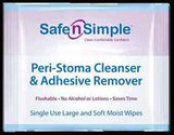 Safe N Simple SNS00505 Peri-Stoma Cleanser & Adhesive Remover, 5/box